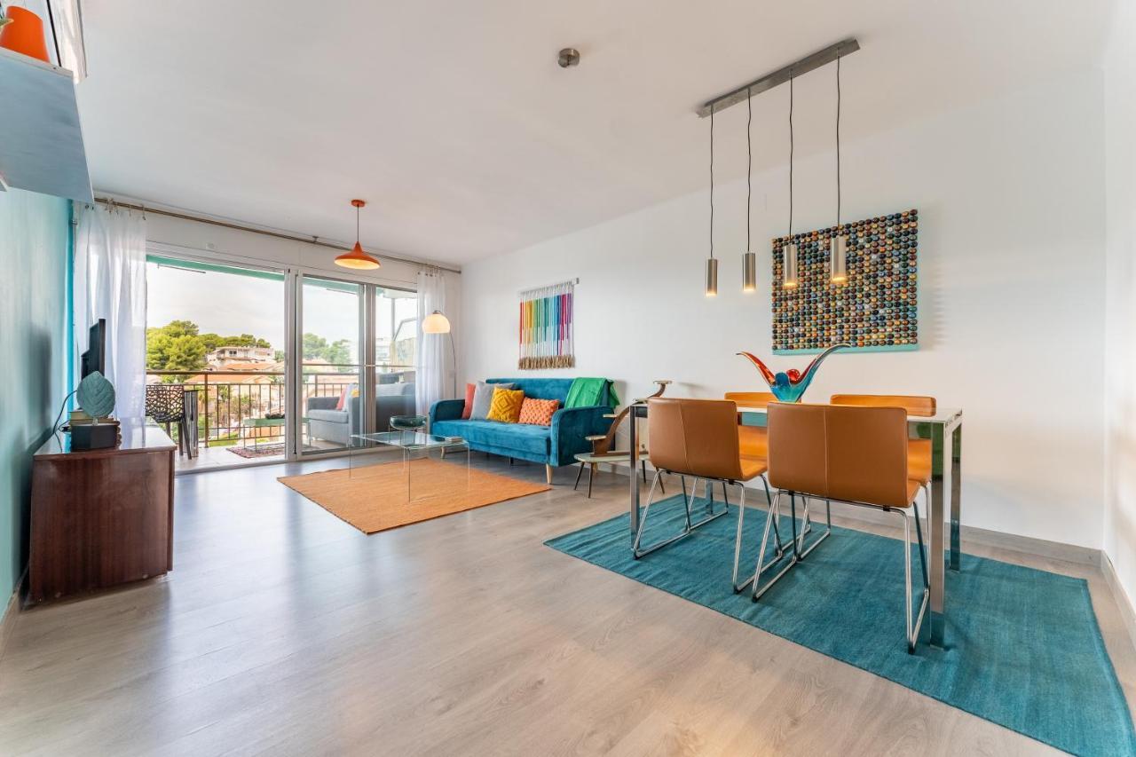 Beach Front Retro Hideaway In Salou Luaran gambar